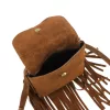 Luka 25-048 konyak női bőr mobiltartó, válltáska 16 x 21 x 5 cm