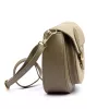 Luka 25-045 taupe női bőr válltáska 19.5 x 18 x 10 cm