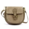 Luka 25-045 taupe női bőr válltáska 19.5 x 18 x 10 cm