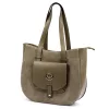 Gregorio 1729 drapp női bőr shopper 36 x 32 x 12 cm