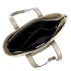 Gregorio 1729 drapp női bőr shopper 36 x 32 x 12 cm