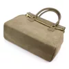 Luka 24-095 taupe női bőr kézitáska, válltáska 37 x 31 x 15 cm