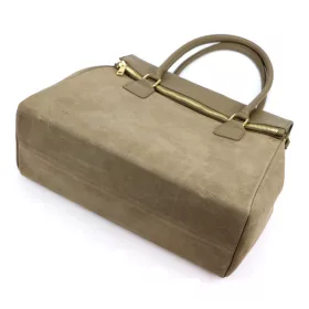   Luka 24-095 taupe női bőr kézitáska, válltáska 37 x 31 x 15 cm
