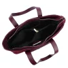 Gregorio 1729 bordó női bőr shopper 36 x 32 x 12 cm