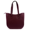 Gregorio 1729 bordó női bőr shopper 36 x 32 x 12 cm