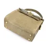 Luka 19-17-02 taupe női bőr kézitáska, oldaltáska 23 x 19 x 13 cm