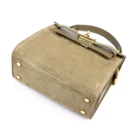   Luka 19-17-02 taupe női bőr kézitáska, oldaltáska 23 x 19 x 13 cm