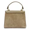 Luka 19-17-02 taupe női bőr kézitáska, oldaltáska 23 x 19 x 13 cm
