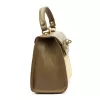 Luka 19-17-02 taupe női bőr kézitáska, oldaltáska 23 x 19 x 13 cm