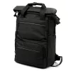 B.Cavalli BC1399 fekete rolltop hátizsák 32 x 45 x 18 cm