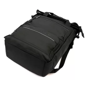 B.Cavalli BC1399 fekete rolltop hátizsák 32 x 45 x 18 cm