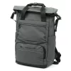 B.Cavalli BC1399 szürke rolltop hátizsák 32 x 45 x 18 cm
