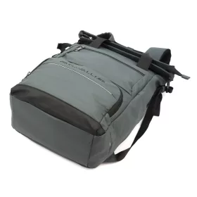B.Cavalli BC1399 szürke rolltop hátizsák 32 x 45 x 18 cm
