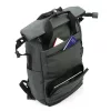 B.Cavalli BC1399 szürke rolltop hátizsák 32 x 45 x 18 cm