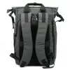 B.Cavalli BC1399 szürke rolltop hátizsák 32 x 45 x 18 cm