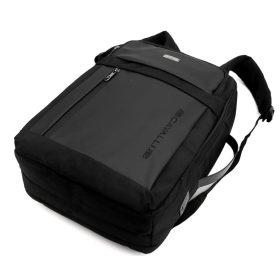   B.Cavalli BC1283 uniszex fekete hátizsák, laptop tartóval 15,6" 33 x 44 x 14 cm