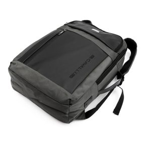   B.Cavalli BC1283 uniszex szürke hátizsák, laptop tartóval 15,6" 33 x 44 x 14 cm