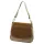 Luka 25-076 taupe női bőr válltáska 30 x 26 x 13 cm