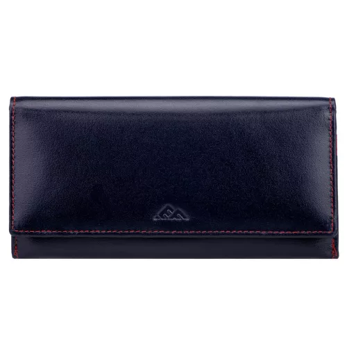 EL FORREST 946-340 RFID női fekete bőr pénztárca 18.5 x 9.5 x 3.5 cm