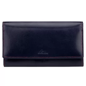   EL FORREST 919-340 RFID női fekete bőr pénztárca 16.5 x 9.5 x 3.5 cm