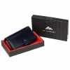 EL FORREST 919-340 RFID női fekete bőr pénztárca 16.5 x 9.5 x 3.5 cm
