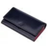 EL FORREST 919-340 RFID női fekete bőr pénztárca 16.5 x 9.5 x 3.5 cm