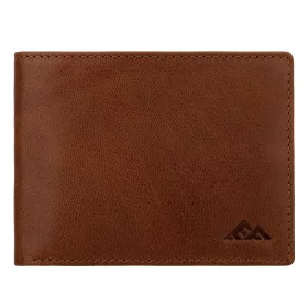   EL FORREST 892/A-26 RFID barna férfi bőr pénztárca 12 x 9.5 x 2.5 cm