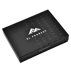   EL FORREST 892/A-26 RFID barna férfi bőr pénztárca 12 x 9.5 x 2.5 cm