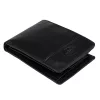 EL FORREST 851/A-61 RFID fekete férfi bőr pénztárca 11 x 8 x 2.5 cm