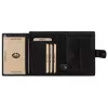 EL FORREST 712-61 RFID férfi fekete bőr pénztárca 10 x 13 x 3 cm