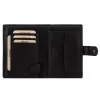 EL FORREST 712-61 RFID férfi fekete bőr pénztárca 10 x 13 x 3 cm