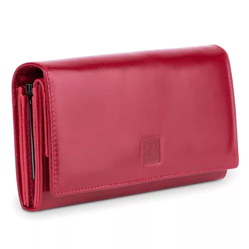 VerMari 64003-10202D-R piros női bőr pénztárca 16.5 x 9 x 3.5 cm