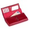VerMari 64003-10202D-R piros női bőr pénztárca 16.5 x 9 x 3.5 cm
