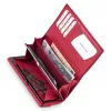 VerMari 64003-10202D-R piros női bőr pénztárca 16.5 x 9 x 3.5 cm