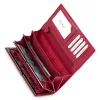VerMari 72062-10202D-R piros női bőr pénztárca 18.5 x 9 x 3 cm
