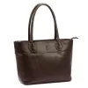 Florence 12 barna női bőr válltáska, shopper 40 x 27 x 16 cm