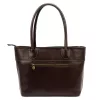 Florence 12 barna női bőr válltáska, shopper 40 x 27 x 16 cm