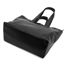   Luka 25-078 DOLLARO fekete női bőr kézitáska, válltáska 43 x 30 x 17 cm
