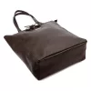 MiaMore 01-014 Z DOLLARO barna női bőr válltáska, shopper 40 x 38 x 13 cm