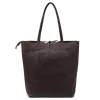 MiaMore 01-014 Z DOLLARO barna női bőr válltáska, shopper 40 x 38 x 13 cm