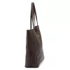 MiaMore 01-014 Z DOLLARO barna női bőr válltáska, shopper 40 x 38 x 13 cm