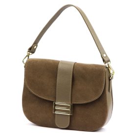   Luka 26-001 drapp női bőr kézitáska, oldaltáska 27 x 21 x 10 cm