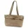 Camilla PREMIUM 10.005 taupe női bőr válltáska 42 x 24 x 13 cm