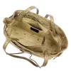 Camilla PREMIUM 10.005 taupe női bőr válltáska 42 x 24 x 13 cm