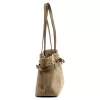 Camilla PREMIUM 10.005 taupe női bőr válltáska 42 x 24 x 13 cm