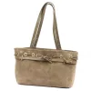 Camilla PREMIUM 10.005 taupe női bőr válltáska 42 x 24 x 13 cm