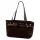 Camilla PREMIUM 10.005 barna női bőr válltáska 42 x 24 x 13 cm
