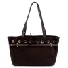 Camilla PREMIUM 10.005 barna női bőr válltáska 42 x 24 x 13 cm