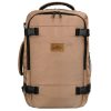 Peterson PTN BIELIK bézs hátizsák - WizzAir, Ryanair kézipoggyász 40 x 25 x 20 cm