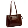 Florence 54 ZIP barna női bőr válltáska 36 x 27 x 12 cm